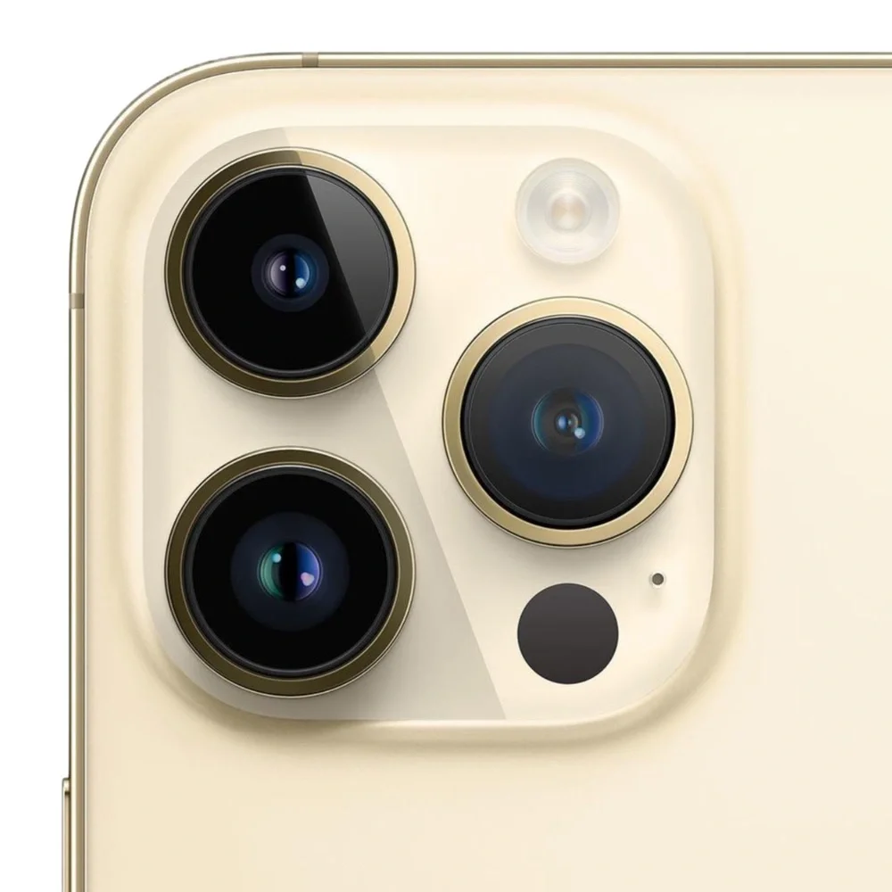 unlocked gold apple iphone 14 pro max + 2 new chargers | latest ios update